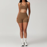 Outdoor Sports Seamless Yoga Set