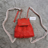 Letter backpack, handbag, chain bag