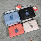 Wave pattern single shoulder crossbody bag handbag chain women's bag