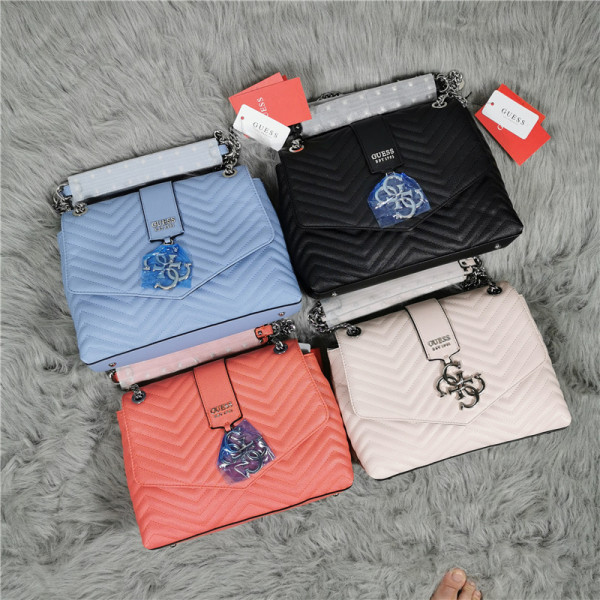 Wave pattern single shoulder crossbody bag handbag chain women's bag