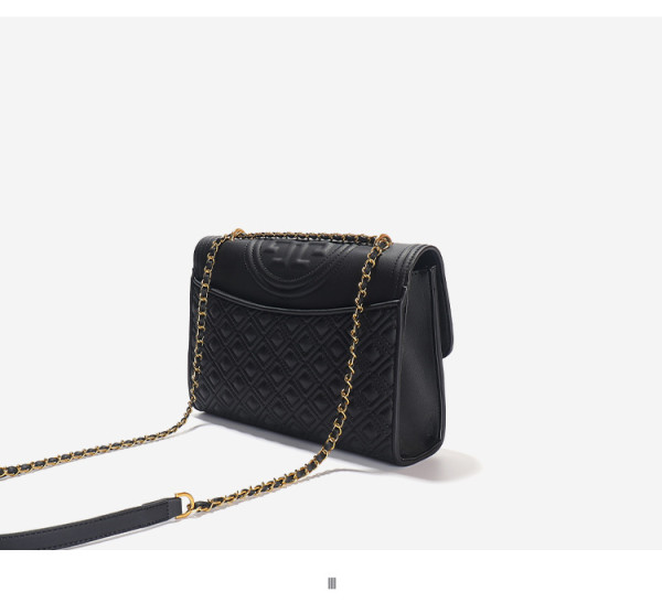 One shoulder small square bag versatile small fragrant style diamond grid chain bag