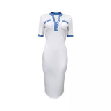 Women's slim fit dress