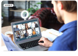 Circular magnetic selfie mini fill light for mobile phones