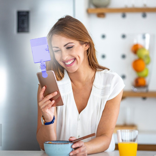 Mobile selfie mini fill light