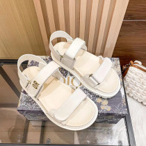 Metal buckle thick soled straight beach sandals Metal buckle thick soled straight beach sandals