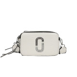 Camera bag with crocodile pattern single shoulder crossbody bag