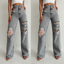 Straight leg floor pants Straight leg floor pants