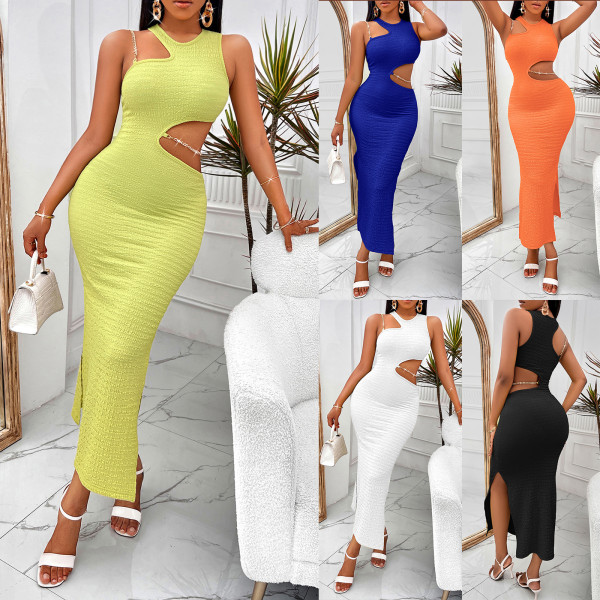 Round neck off shoulder jumpsuit