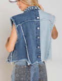 Cowboy patchwork nail bead loose women's short style
