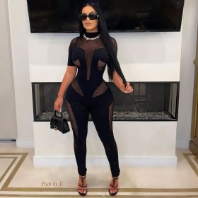 Thick and wearable jumpsuit pajamas