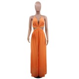 Loose chiffon women's jumpsuit