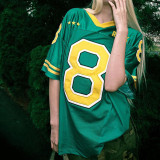 V-neck sports versatile T-shirt