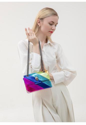 Chain crossbody eagle head shoulder bag