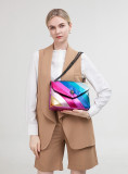 Splicing chain shoulder crossbody bag Rainbow Eagle Head bag