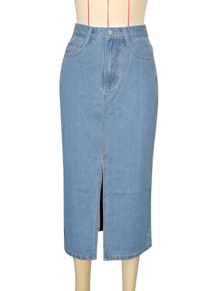 Denim skirt