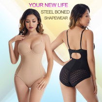 Large size tight fitting jumpsuit