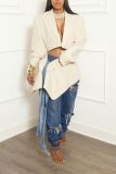 Short suit denim strap short skirt set