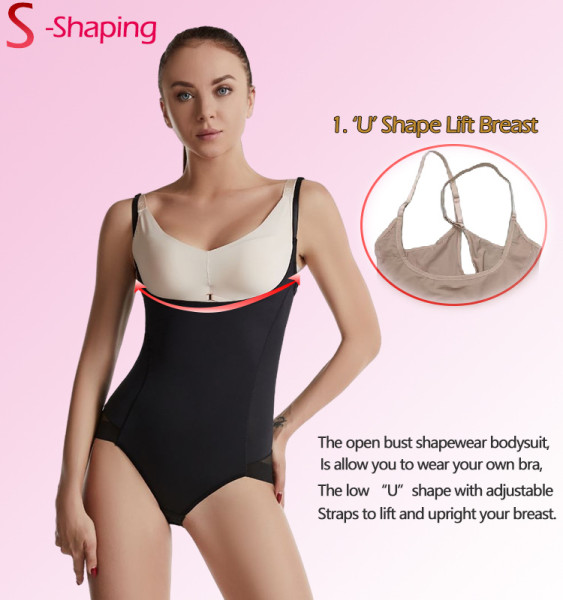 Thin shapewear jumpsuit