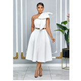 Women's Solid Color Dress