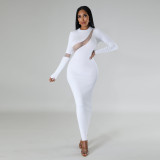 Waist bag, buttocks mesh dress