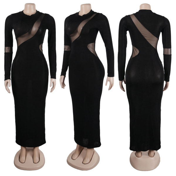 Waist bag, buttocks mesh dress
