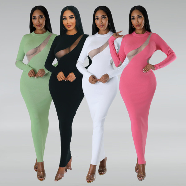 Waist bag, buttocks mesh dress