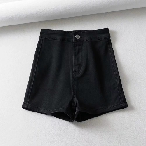 Tight shorts, high waisted elastic A-line hot Bottoms,Pants