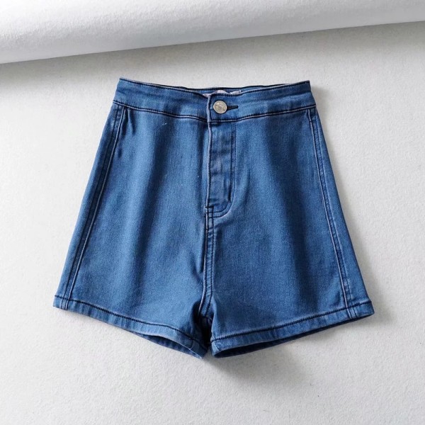 Tight shorts, high waisted elastic A-line hot Bottoms,Pants