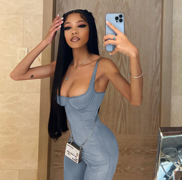 Casual shiny jumpsuit