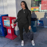 Printed sports set two-piece set