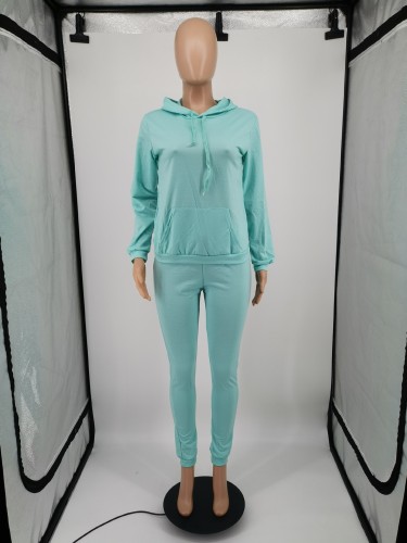 Printed sports set two-piece set
