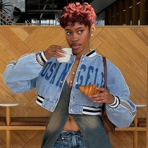 Open top cropped short sleeved sweatshirt