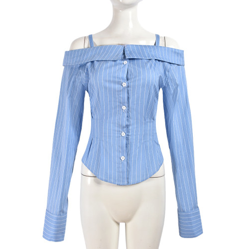 Women's shirt long sleeved top
