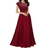 Chiffon jumpsuit long skirt