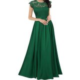 Chiffon jumpsuit long skirt