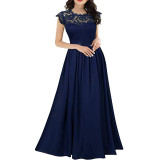 Chiffon jumpsuit long skirt