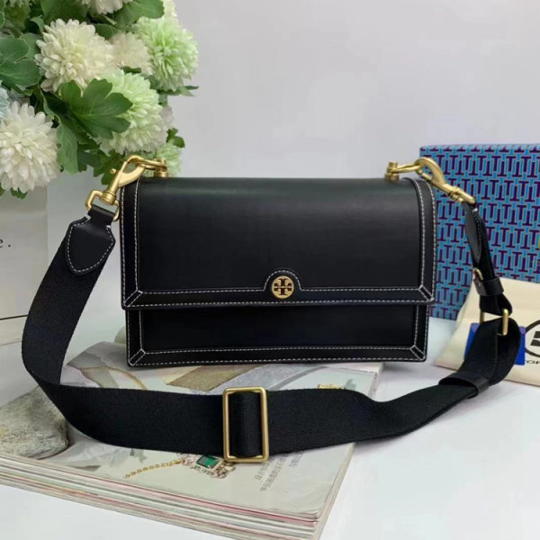 Leather organ bag, single shoulder crossbody women's bag