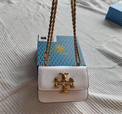 Crocodile patterned crossbody bag, classic small square bag