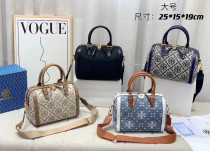 Canvas women's bag, single shoulder, hand-held crossbody bag