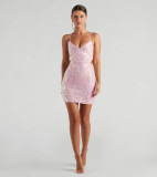Glitter Dress Bead Party Dress