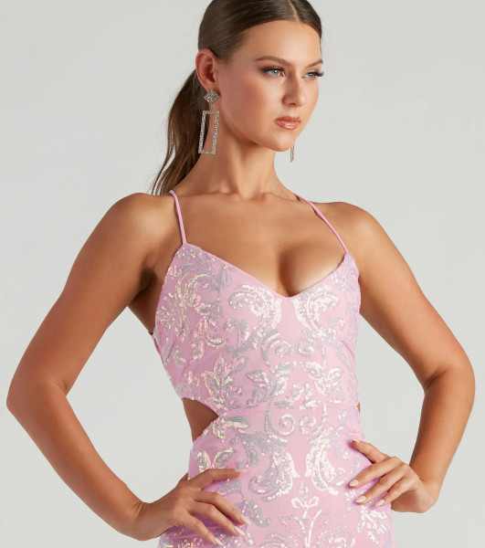 Glitter Dress Bead Party Dress