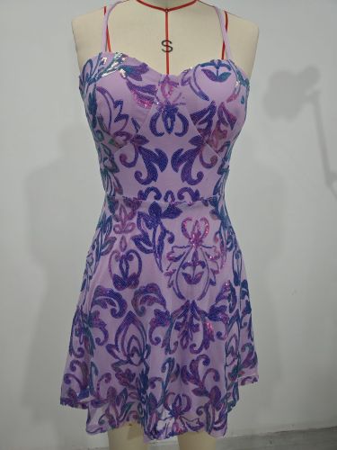 Sleeveless camisole party dress