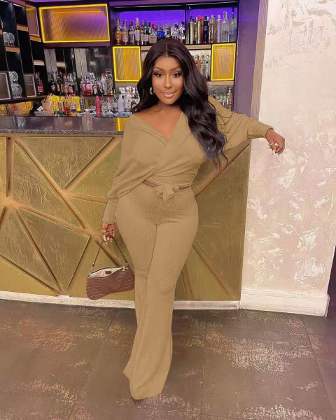 Pit strip loose tie bow two-piece set