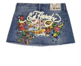 Cowboy hip hugging Short Skirt