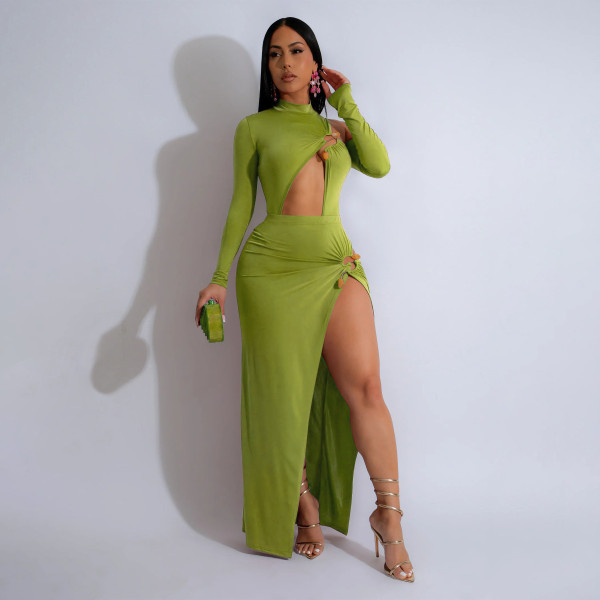 Irregular skirt set