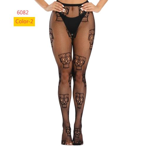 Hollowed out fishing net socks