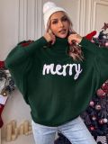 Loose knit high neck sweater