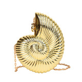 Snail shaped shoulder bag shoulder bag