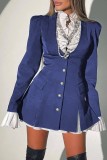 Suit jacket, fake two dresses