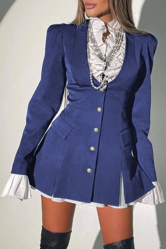 Suit jacket, fake two dresses